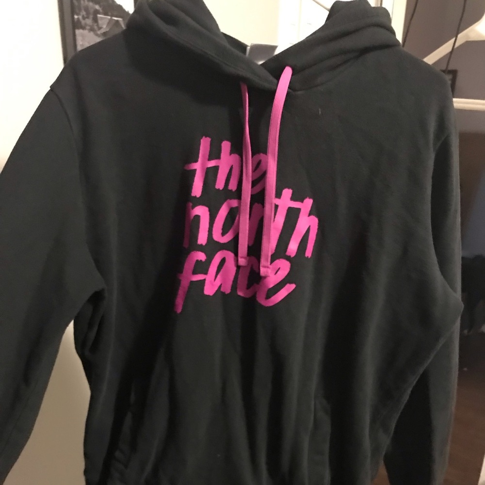 Pink and Black The North Face Hoodie